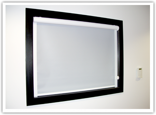 Linea 400 Framed Blackout Blinds